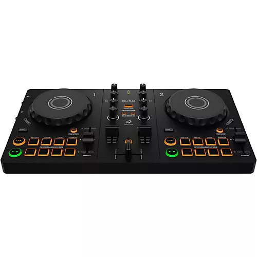 AlphaTheta DDJ-FLX2 Entry Level DJ Controller for rekordbox and Serato Black - musicians--Friend