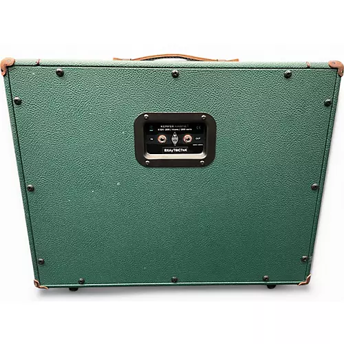 Used Kemper Kabinet Black and Green Guitar Cabinet - musicians--Friend