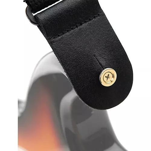 D'Addario Metal Guitar Strap Buttons Black - musicians--Friend