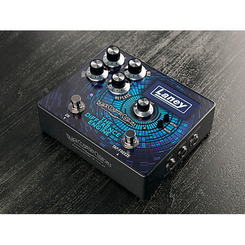 Laney The Difference Engine Tri-Mode Delay Effects Pedal Blue - musicians--Friend