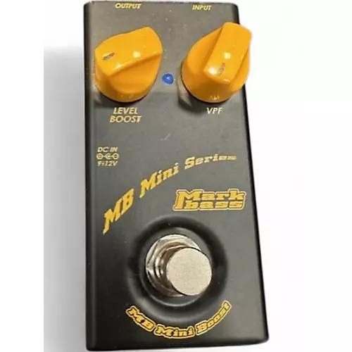 Used Markbass MB MINI BOOST Effect Pedal - musicians--Friend