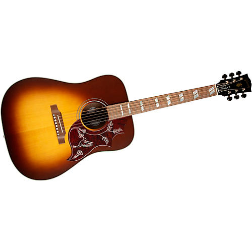 Gibson Hummingbird Studio Walnut Acoustic-Electric Guitar Walnut Burst - musicians--Friend