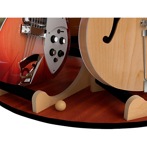 A&S Crafted Products Carousel Deluxe Multi Guitar Stand - musicians--Friend