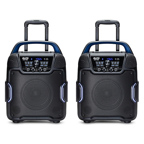 Alto Uber FX MKII Battery-Powered Portable PA Speaker Pair With Digital Effects - musicians--Friend