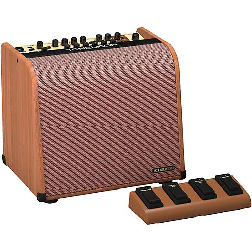TC Helicon HARMONY V60 60 Watt 2-Channel Acoustic Amplifier with Vocal Processing Brown - musicians--Friend