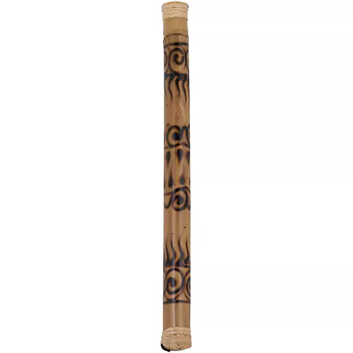 Pearl 24 in. Bamboo Rainstick in Hand-Painted Rhythm Water Finish - musicians--Friend