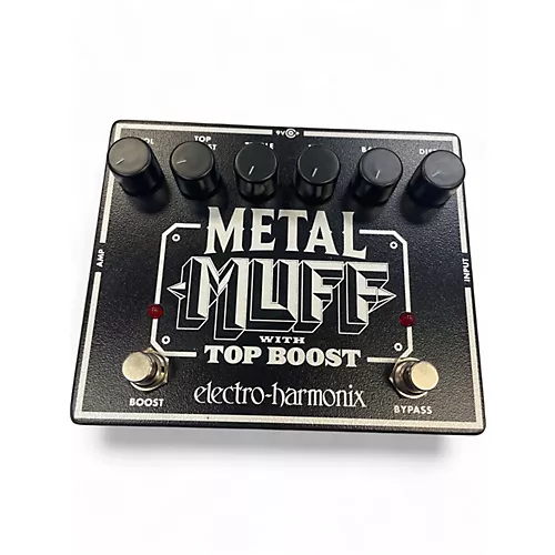 Used Electro-Harmonix Metal Muff Distortion With Top Boost Effect Pedal - musicians--Friend