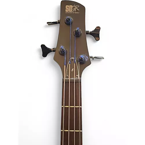 Used Ibanez SRX4EX1 Flat Black Electric Bass Guitar Flat Black - musicians--Friend