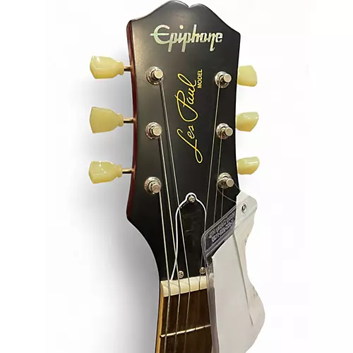 Used Epiphone 1959 Reissue Les Paul Standard Cherry Sunburst Solid Body Electric Guitar Cherry Sunburst - musicians--Friend