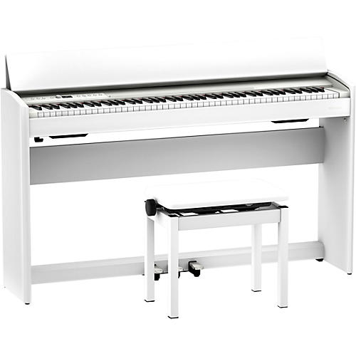 Roland F701 Digital Console Home Piano Light Oak - musicians--Friend