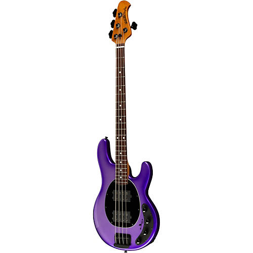 Ernie Ball Music Man StingRay Special HH Electric Bass Guitar Black and Chrome - musicians--Friend