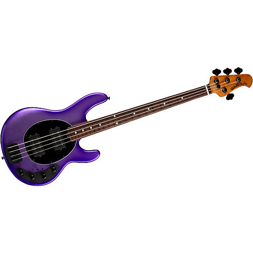 Ernie Ball Music Man StingRay Special HH Electric Bass Guitar Black and Chrome - musicians--Friend