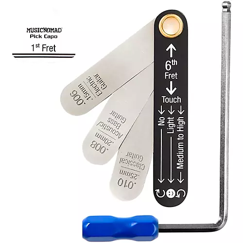 Music Nomad Truss Rod Neck Relief Measure and Adjust Kit for Martin Guitars - musicians--Friend