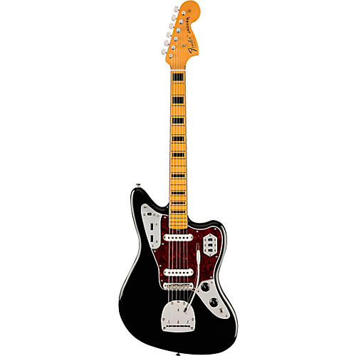 Fender Vintera II '70s Jaguar Electric Guitar Black - musicians--Friend