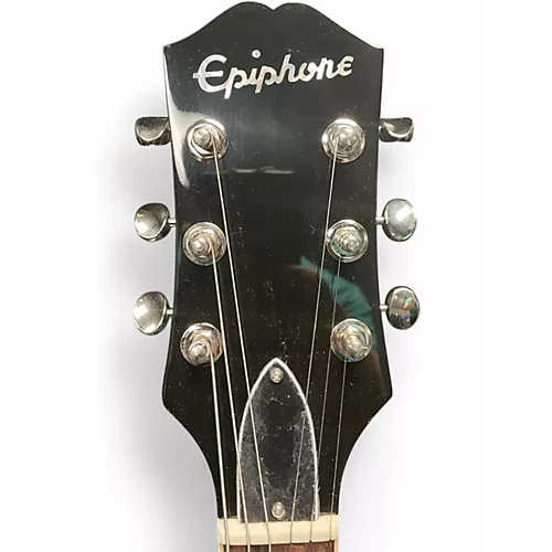 Used Epiphone USA Casino Royal Tan Hollow Body Electric Guitar Royal Tan - musicians--Friend