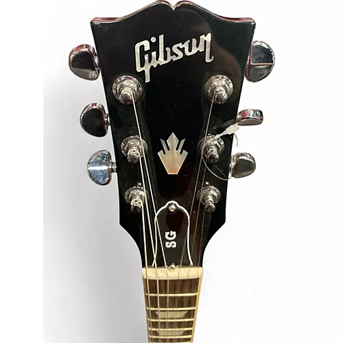 Used Gibson SG Cherry Solid Body Electric Guitar Cherry - musicians--Friend
