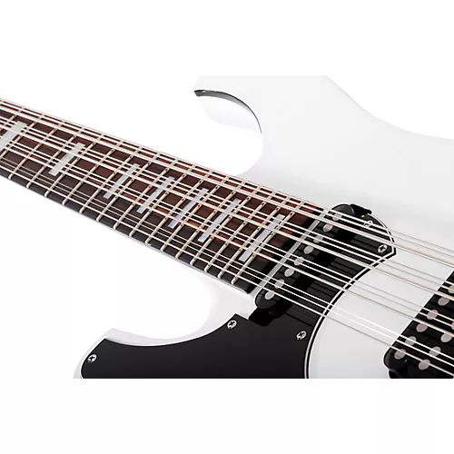 Schecter Guitar Research Stargazer-12 LH 12-String Electric Bass Gloss White - musicians--Friend