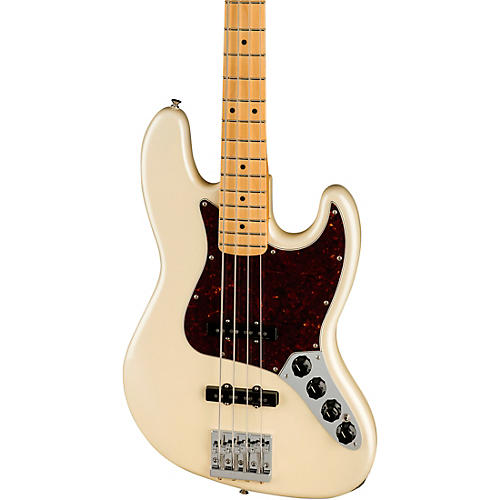 Fender Player Plus Active Jazz Bass Maple Fingerboard Olympic Pearl - musicians--Friend