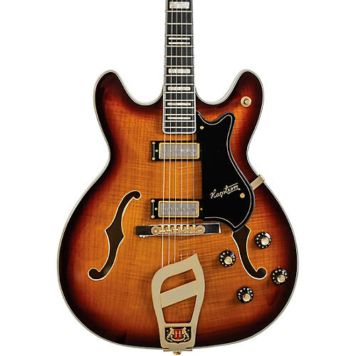 Hagstrom '67 Viking II Limited-Edition Hollowbody Electric Guitar Vintage Sunburst - musicians--Friend
