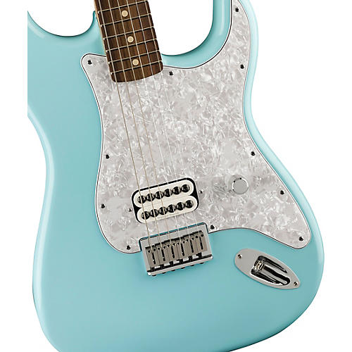 Fender Tom DeLonge Stratocaster Electric Guitar With Invader SH8 Pickup Graffiti Yellow - musicians--Friend