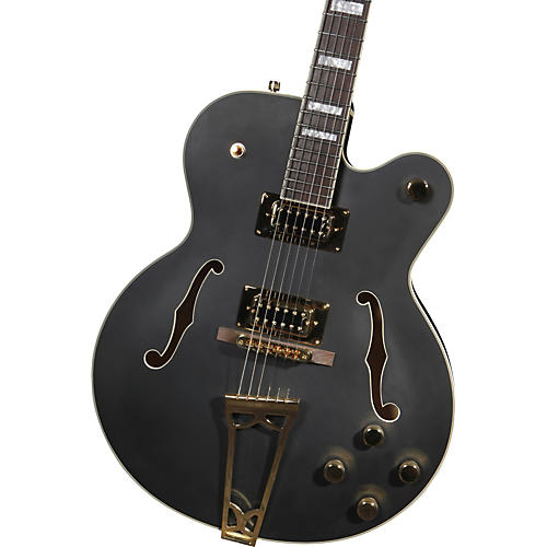 Gretsch Guitars G5191 Tim Armstrong Electromatic Hollowbody Electric Guitar Black - musicians--Friend