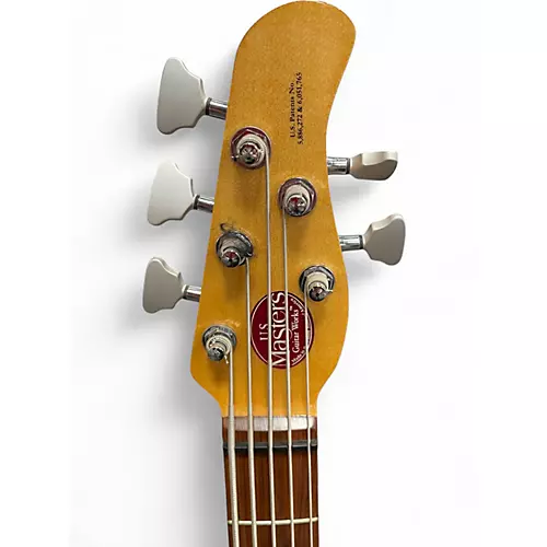 Used US Masters Guitar Works EP5 Natural Electric Bass Guitar Natural - musicians--Friend
