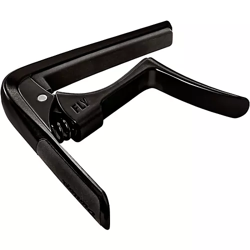 Dunlop Trigger Fly Curved Capo Black - musicians--Friend
