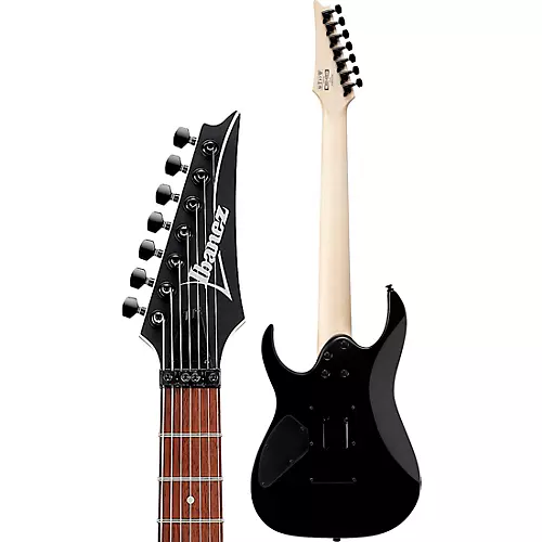 Ibanez RG7320EX RG Standard 7-String Electric Guitar Black Flat - musicians--Friend