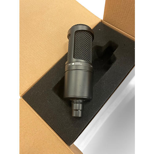 Used 2019 Audio-Technica AT2020 Condenser Microphone - musicians--Friend