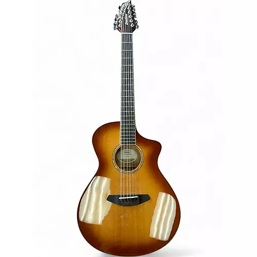 Used Breedlove Studio-12 Sunburst 12 String Acoustic Electric Guitar Sunburst - musicians--Friend