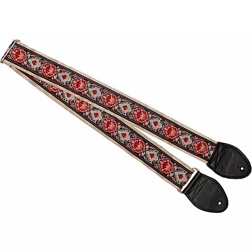 Souldier Cabernet Guitar Strap Red 2 in. - musicians--Friend