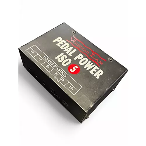 Used Voodoo Lab PEDAL POWER ISO 5 Power Conditioner - musicians--Friend