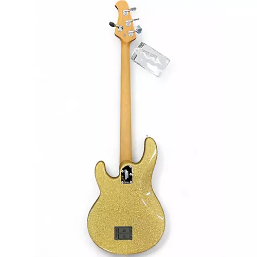 Used Ernie Ball Music Man StingRay Special H Deep Gold Sparkle Electric Bass Guitar Deep Gold Sparkle - musicians--Friend
