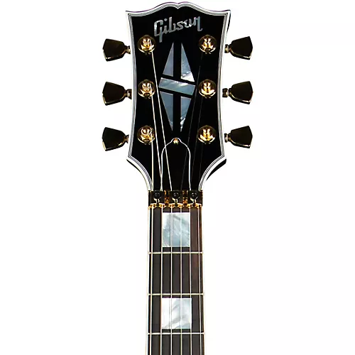 Gibson Custom Les Paul Axcess Custom Floyd Rose Electric Guitar Ebony - musicians--Friend