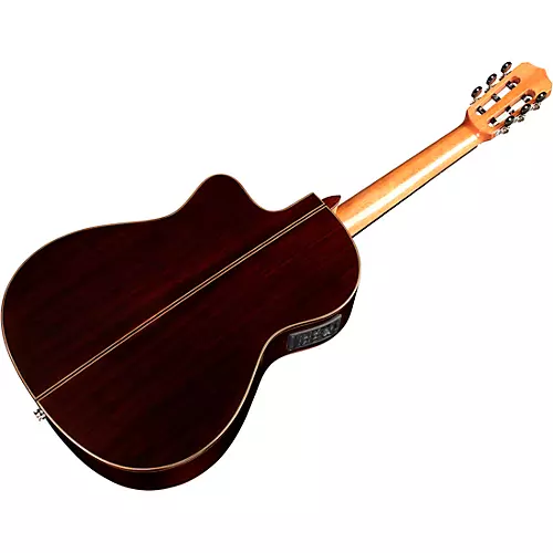 Cordoba Fusion 12 Rose II Nylon-String Classical Acoustic-Electric Guitar Natural - musicians--Friend