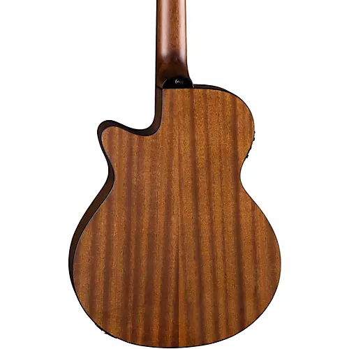 Luna Tribal Acoustic-Electric Bass Tobacco Sunburst - musicians--Friend