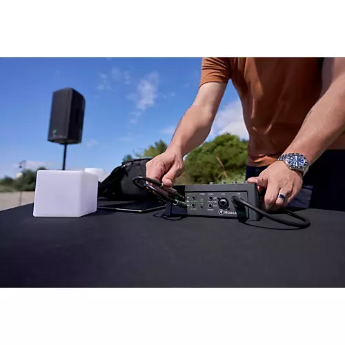 Mackie MobileMix 8-Channel USB-Powerable Mixer for A/V Production, Live Sound & Streaming - musicians--Friend