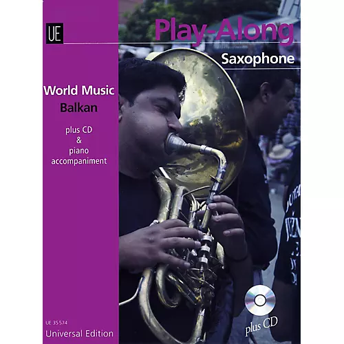 Carl Fischer Balkan Play-Along Book with CD - Saxophone with Accompaniment - musicians--Friend
