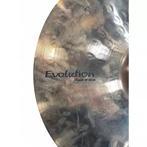 Used SABIAN 19in HHX Evolution Crash Brilliant Cymbal 39 - musicians--Friend