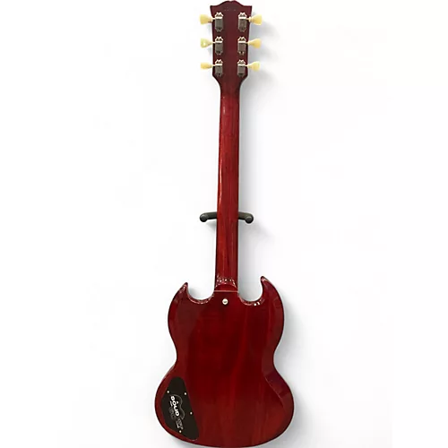 Used Gibson 60th Anniversary 1961 Les Paul SG Standard Cherry Red Solid Body Electric Guitar Cherry Red - musicians--Friend