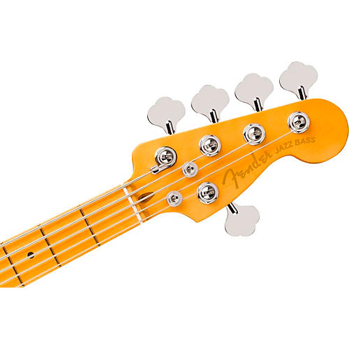 Fender American Ultra II Jazz Bass V Maple Fingerboard Avalanche - musicians--Friend
