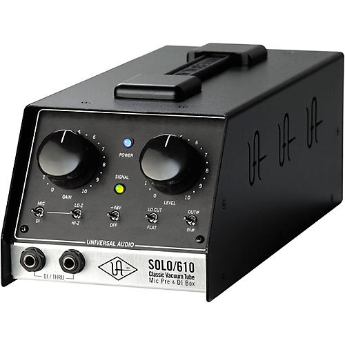 Universal Audio UA-S610 SOLO/610 Classic Vacuum Tube Microphone Preamp and D.I. Box - musicians--Friend