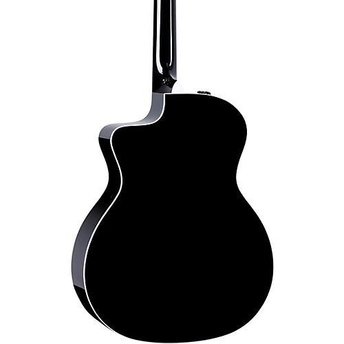 Taylor 214ce BLK Plus Grand Auditorium Acoustic-Electric Guitar Black - musicians--Friend