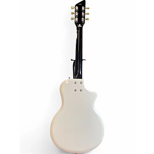 Used Airline twin tone White Electric Guitar White - musicians--Friend