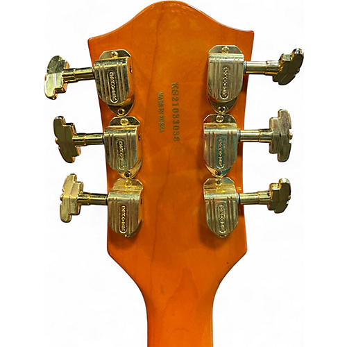 Used Gretsch Guitars G5420TG Orange Hollow Body Electric Guitar Orange - musicians--Friend