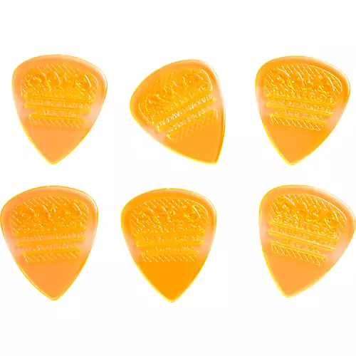 Dava Control Pick Gels Medium 6-Pack Clear Orange - musicians--Friend