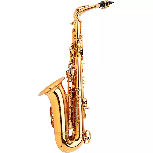 Allora AAS-580 Chicago Series Alto Saxophone Un-Lacquered Unlacquered Keys - musicians--Friend