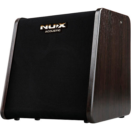 NUX Stageman II AC-80 80W 2-Channel Modeling Acoustic Guitar Amp With Bluetooth Brown - musicians--Friend