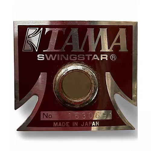 Used 1984 TAMA 4 piece SWINGSTAR VAN HALEN WRAP RED AND WHITE Drum Kit RED AND WHITE - musicians--Friend