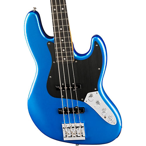 Fender American Ultra II Jazz Bass Ebony Fingerboard Noble Blue - musicians--Friend